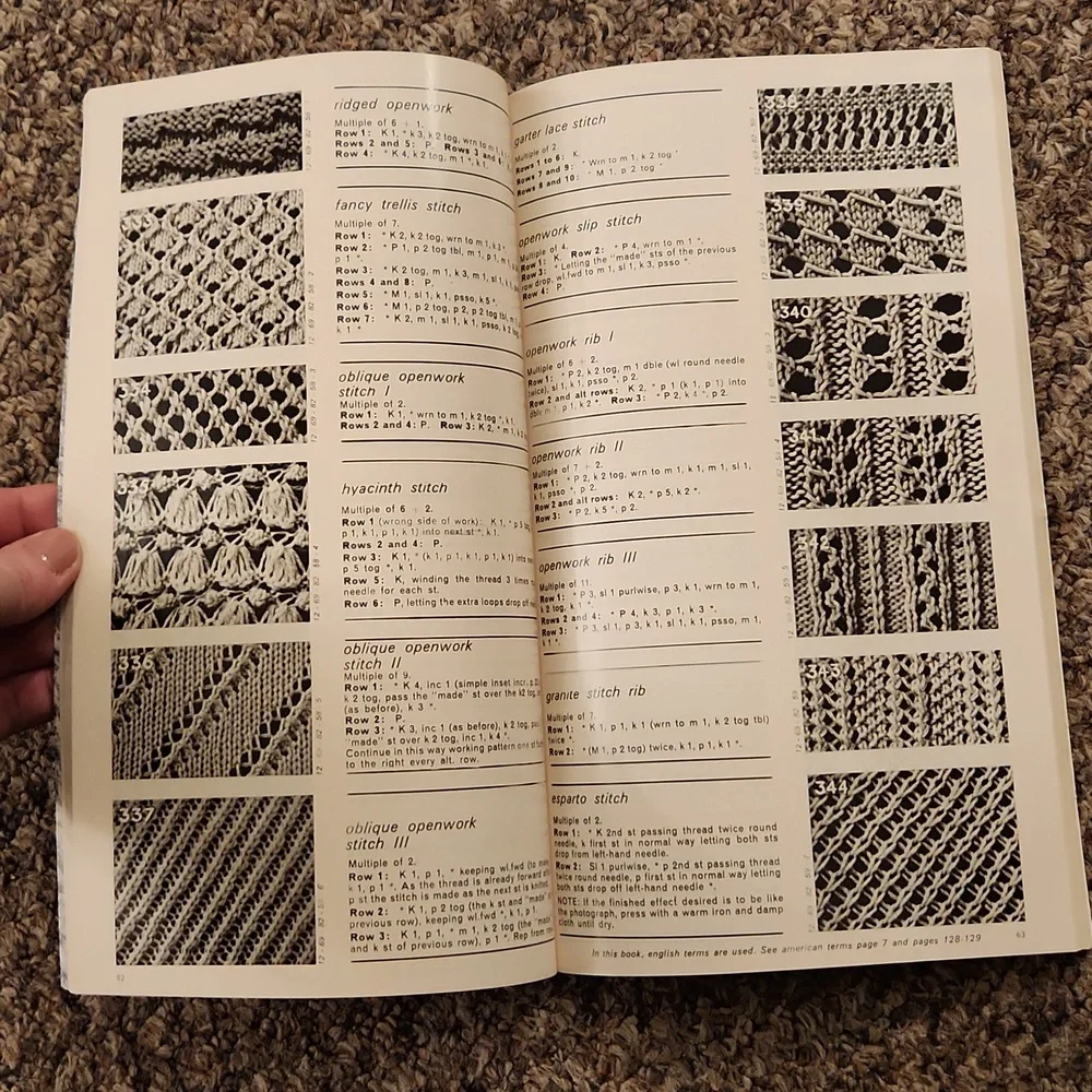 Vintage Mon Tricot Knitting Dictionary
